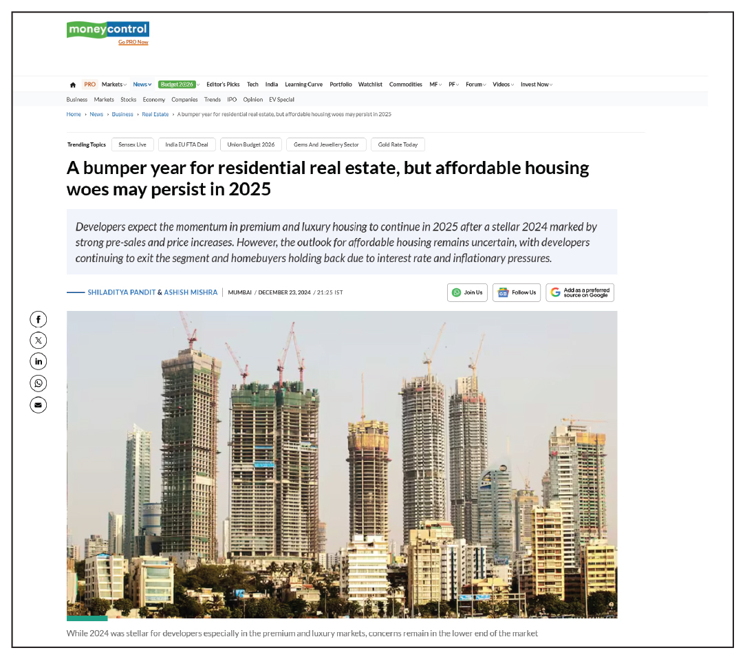 affordable housing woes may persist in 2025