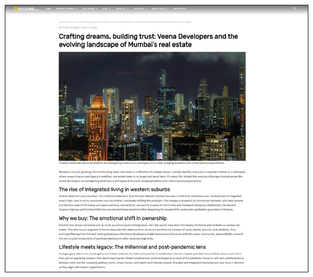 Crafting dreams, building trust