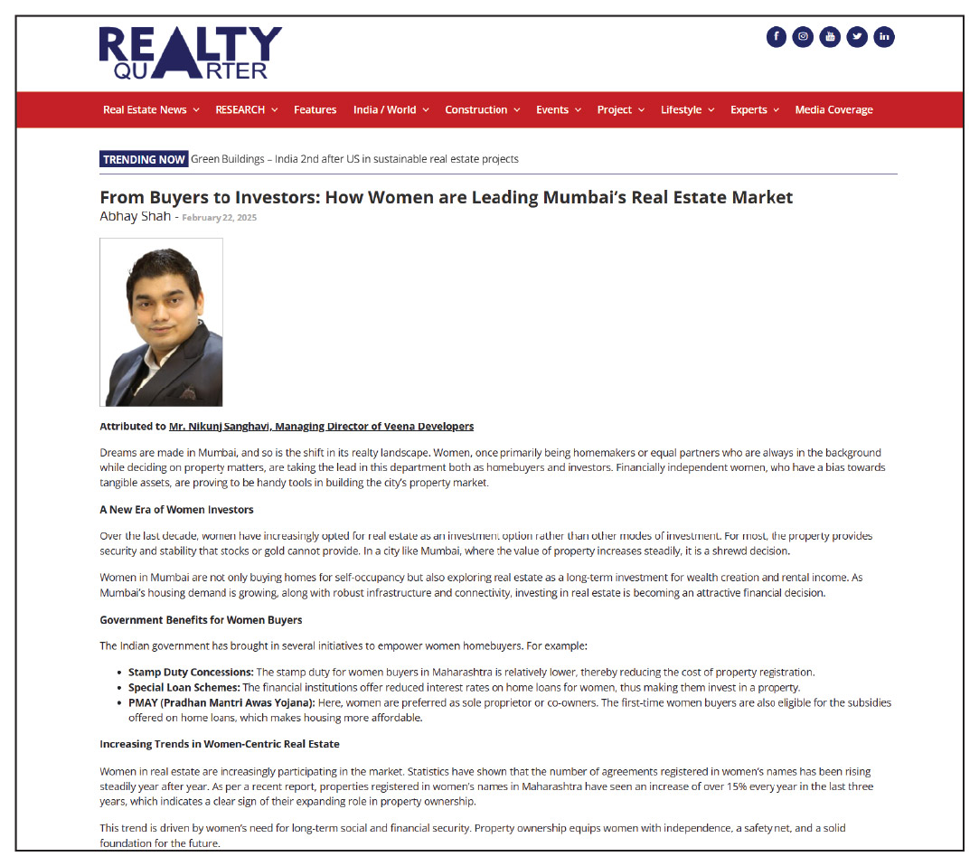 How Women are Leading Mumbai’s Real Estate Market