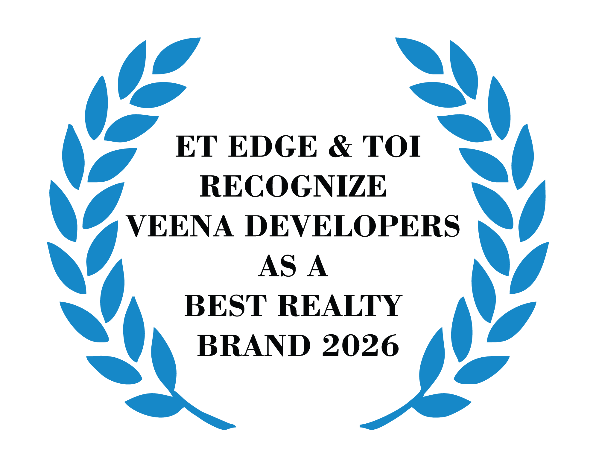 Veena Developers honored as Best Realty Brand 2026